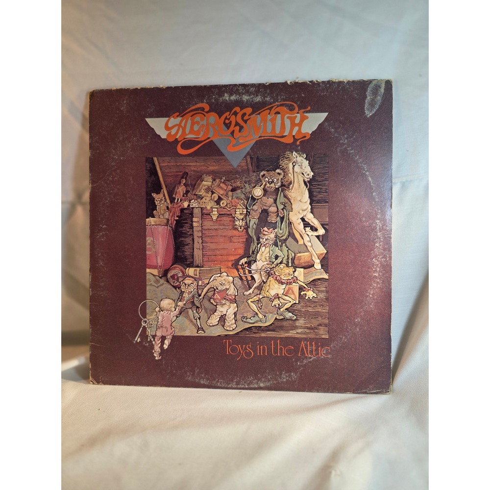 Aerosmith Toys in the Attic Vinyl LP Record Walk This Way Sweet Emotion PC 33479